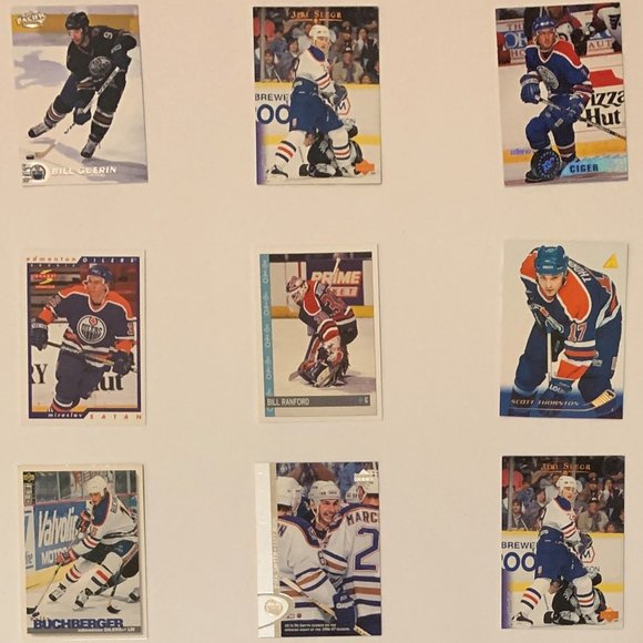 Edmonton Oilers Vintage NHL Hockey Cards - Lot of 19 w/ Coffey, Messier, Arnott+ - Picture 2 of 7